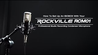Video thumbnail for How To Set Up Rockville RCM01 Pro Studio Recording Condenser Microphone Mic With An ISOBOX by Rockville Audio