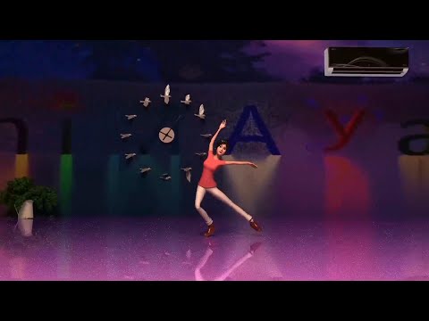 The Ballerina music ...3d Animation
