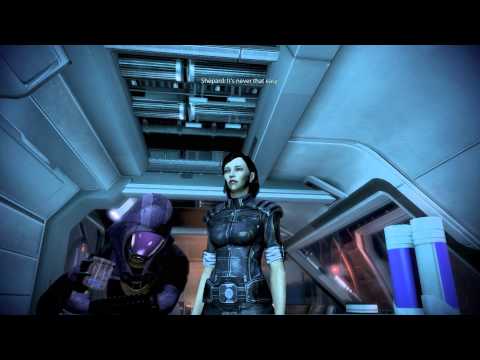 Jenn Mass Effect 3 HD 77 - Sanctuary Aftermath - Tali Drunk - Normandy