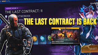 The Last Contact Is Here | Solo Raids | Boss Catwoman | Injustice 2 Mobile