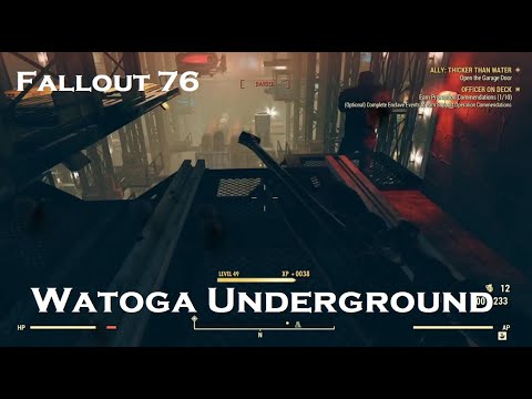 Fallout 76 Watoga Underground