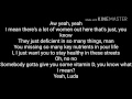 Ludacris Ft Ty Dolla Ign Vitamin D Lyrics