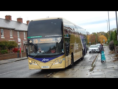 Full Kickdown: Go North East 7154 (X9XLS) Ex OW15WKD Volvo B11RT/Plaxton Elite Interdeck