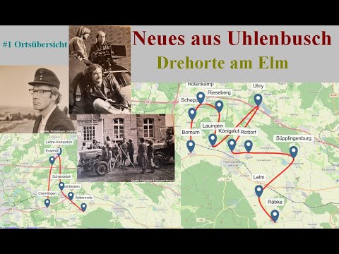 Neues aus Uhlenbusch - Drehorte am Elm -  Die Ortschaften