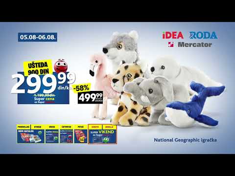 IDEA RODA MERCATOR I Super vikend 05-06.08.2023.