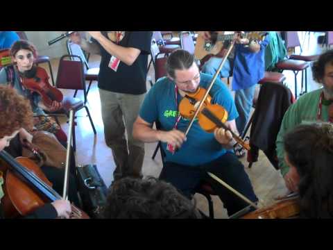 Pascal Gemme jam w/Emma Beaton & others... Fiddle Tunes 2010 Part 1