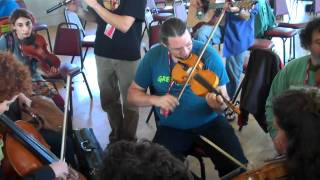 Pascal Gemme jam w/Emma Beaton & others... Fiddle Tunes 2010 Part 1