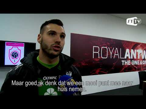 Lucas Pirard na Antwerp FC - STVV