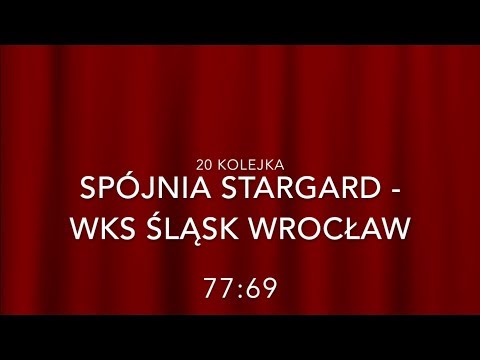 Spójnia Stargard - Wks Śląsk Wrocław 77:69