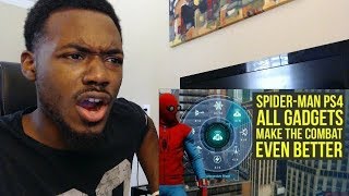 Spider-Man PS4 ALL GADGETS Review! Makes Combat Even Better! REACTION & REVIEW