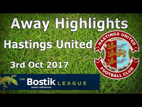 HIGHLIGHTS - Hastings vs Carshalton Athletic 03.10.2017