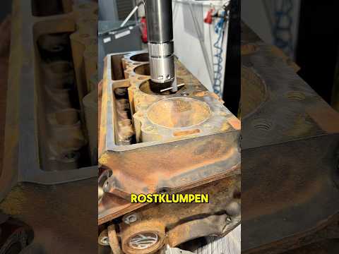 Wiederbelebung einer Rostklumpen Part 1 #subi #michaelmanousakis #morlockmotors #motor #rechnik