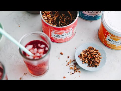 KUSMI TEA – Comment faire son infusion glacée maison ? Notre recette Kusmi ! 💦