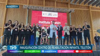 Gobierno Regional inaugura y entrega oficialmente las llaves del nuevo instituto a Teletón