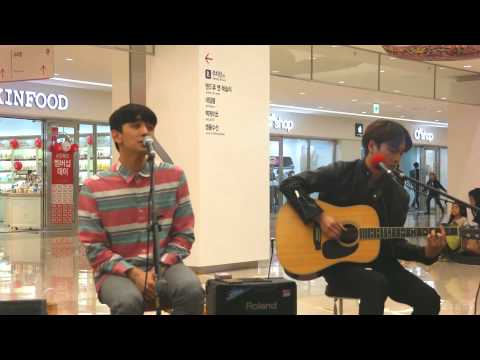 150404 잔나비 - She Will Be Loved (Cover) (@코엑스몰 라이브플라자)