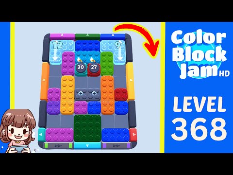 Color Block Jam Level 368 Solution Walkthrough