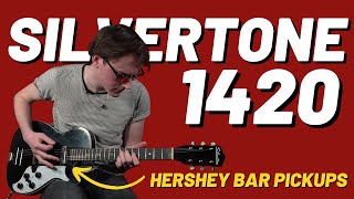 Video thumbnail for 1960s Silvertone 1420 | What's Up With Hershey Bar Pickups? | by Uhlik Music