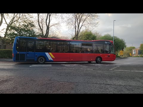 Go North East 49A to Winlaton - Go North East 5387 - NL63 YAV