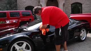 Onsite Shine Ferrari 512 Restoration