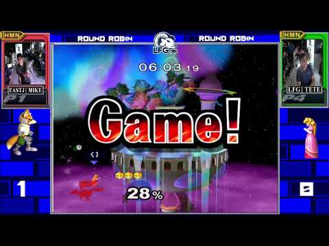 BL3 Melee -EASTJ| Mike (Fox) VS LFG| Tete (Peach) - Round Robin