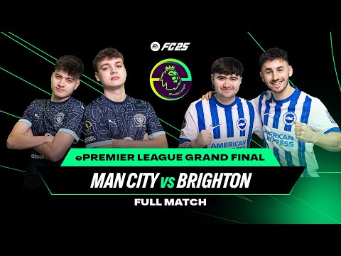 The GREATEST ePremier League Grand Final of all time! | Manchester City v Brighton | Full Match