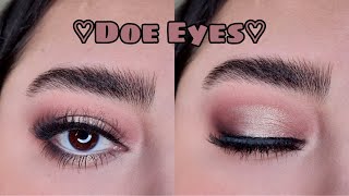 How i do doe Eyes Makeup Tutorial | Glamsani