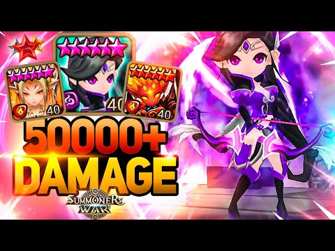Crazy ONE SHOTS with Bethony, Daphnis and Kahli - Summoners War