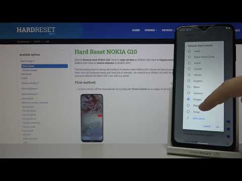 Alarm Tones on  NOKIA G10 – Available Sounds of Alarms