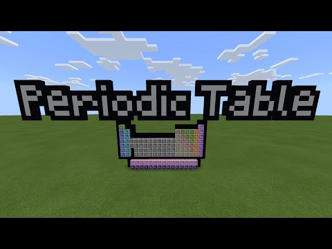 K10Productions - The Periodic Table Song in Minecraft.
