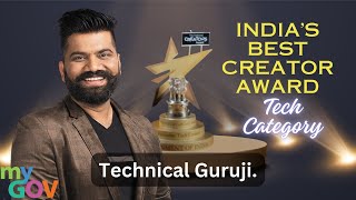 Breaking News PM Modi Honors Technical Guruji Gaurav Chaudhary as the Best Tech Creator!