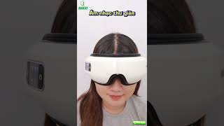 Video Máy massage mắt bluetooth Nikio NK-116 - Dân hay xem điện thoại nhất định phải có em này