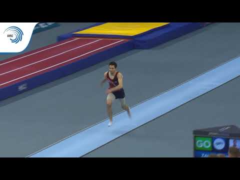 Mikhail ZALOMIN (RUS) - 2018 Double Mini-Trampoline Europeans, final
