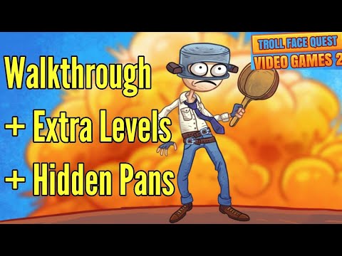 Troll Face Quest Video Games 2 All Levels 1-35 Walkthrough Solution Android