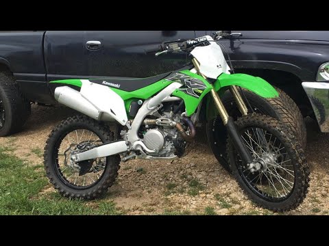 First Ride 2019 Kawasaki KX450 | First Youtube Video | May 24, 2019