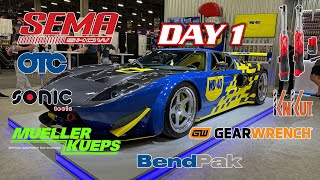 Best Tools from the SEMA Show 2025 Day 1 - LET'S GOOOO!!