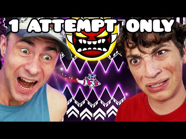 EVW vs VORTROX - 1 ATTEMPT on EVERY Extreme Demon We've Completed RACE SDDEFAULT Thumbnail