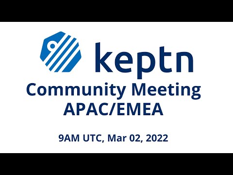 Keptn Community & Developer Meeting - Mar 03, 2022