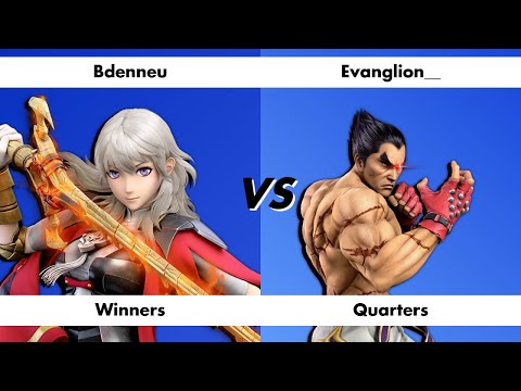 Warpzone Any %2 [Winners Quarters] Bdenneu (Byleth) vs Evanglion (Kazuya)