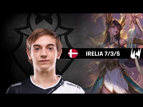 Highlights G2 Caps with Irelia - LEC Spring Split 2019