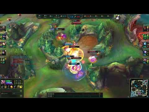 ashe lucky or rakan that good in peeling?