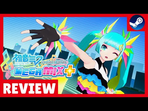 Hatsune Miku: Project DIVA Mega Mix+ Review PC STEAM Gameplay Footage