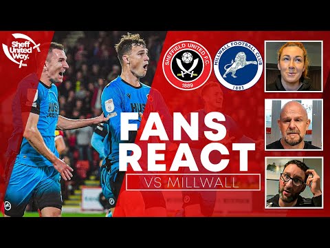 BLADES FANS REACT TO MILLWALL DEFEAT | Sheffield United 1-2 Millwall