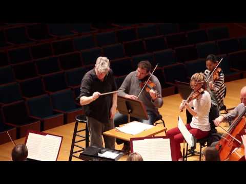 The Symphony Rehearses Ravel's "Tzigane,,  3-23-17