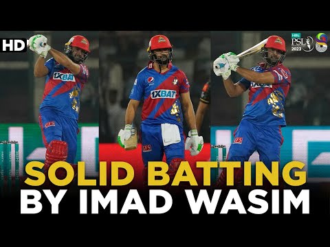 Solid Batting By Imad Wasim | Karachi Kings vs Peshawar Zalmi | Match 2 | HBL PSL 8 | MI2A