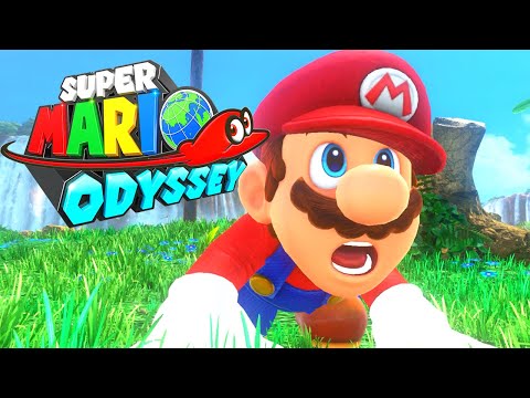 Super Mario Odyssey Walkthrough Part 1 - Cascade Kingdom