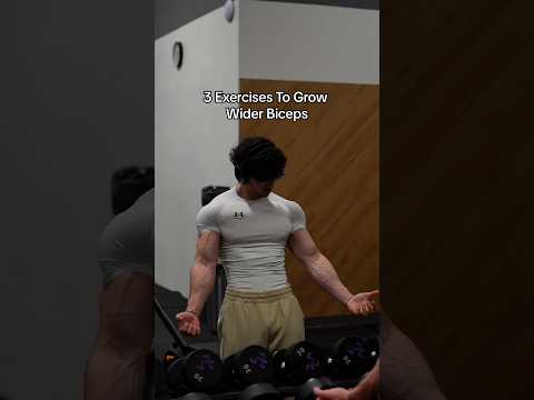 3 Exercises To Grow Wider Biceps 🦾