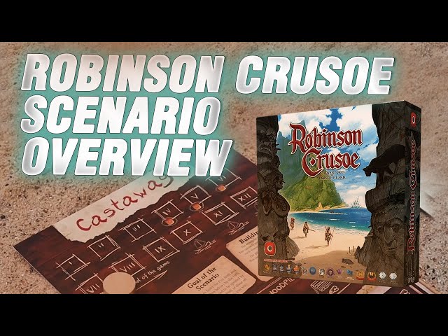 Vídeo relacionado con Portal Games , Robinson Crusoe: Adventures on The Cursed Island , Board Game , 1 to 4 Players , Ages 14+ , 60 to 120 Minute Playing Time