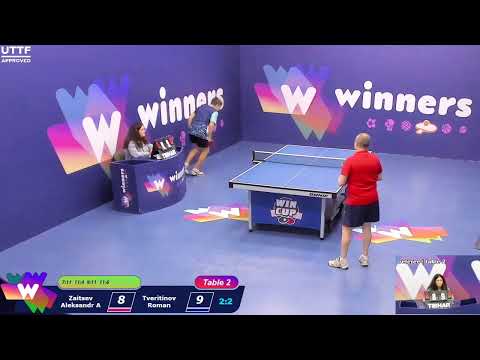 WINners CUP table 2  25.10  Zaitsev Aleksandr A - Tveritinov Roman  12:15