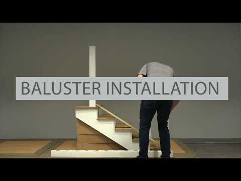 How to Install RDI Finyl Line Vinyl Railing T Top – Level and Stair