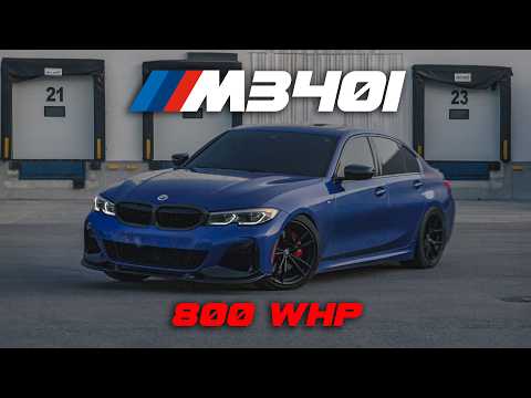 BMW M340 (G20) 800WHP MODIFIED Turbo Swap // Unlocking the True Potential of the B58!